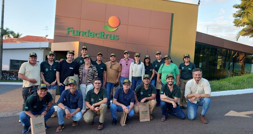 Fundecitrus recebe a visita de representantes da IAGRO de Mato Grosso do Sul