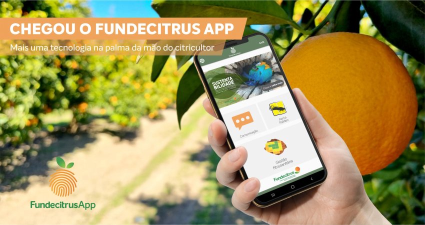 Fundecitrus App chega para auxiliar o trabalho dos citricultores no campo