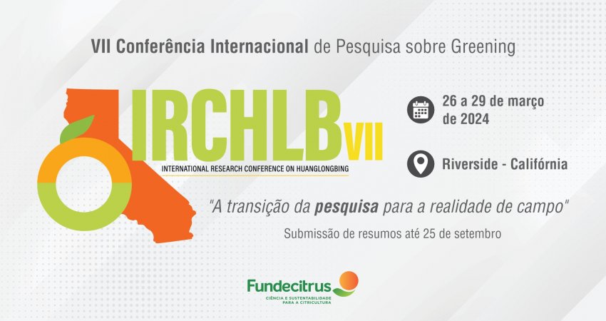 VII Conferência Internacional de Pesquisa sobre greening (IRCHLB)