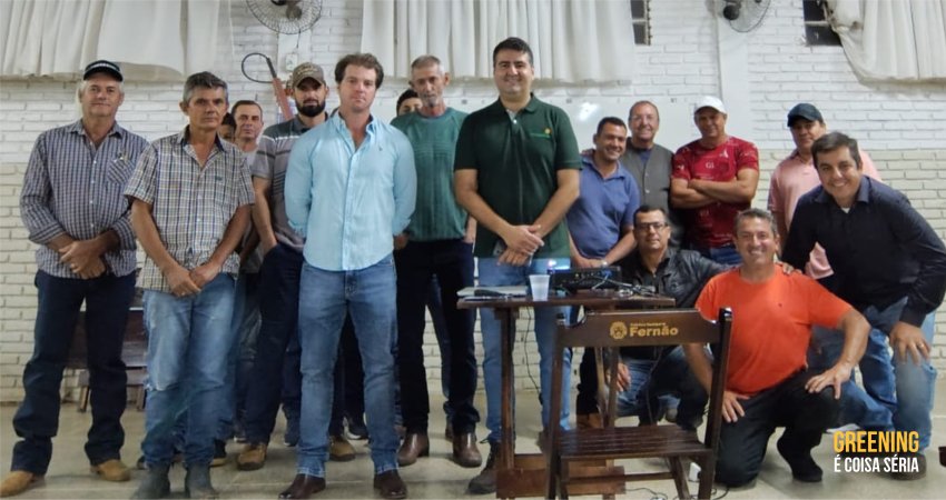 Encontro com citricultores de Fernão e Gália (SP) discute ações de combate ao greening  