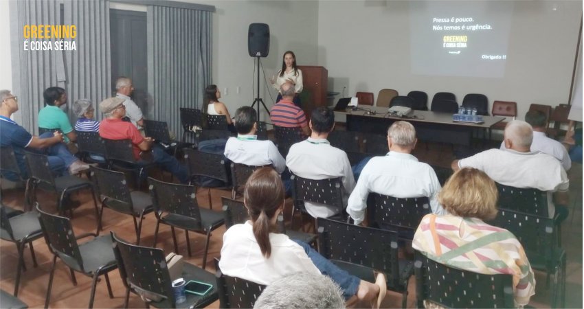 Perspectivas da citricultura mineira é tema de encontro com produtores de citros de Ituiutaba (MG)