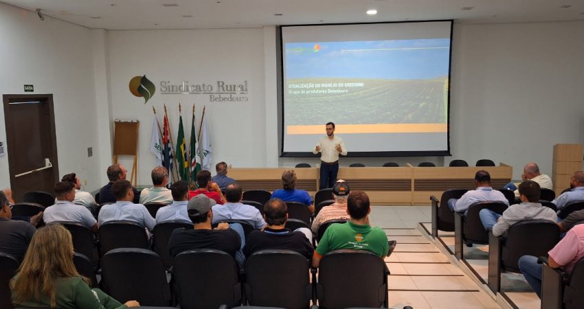 Palestra reúne produtores da região de Bebedouro (SP)