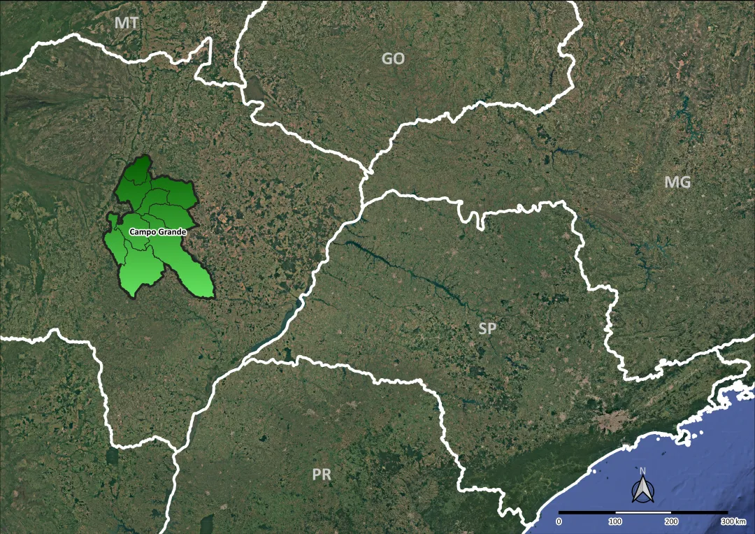 Região Campo grande - MS
