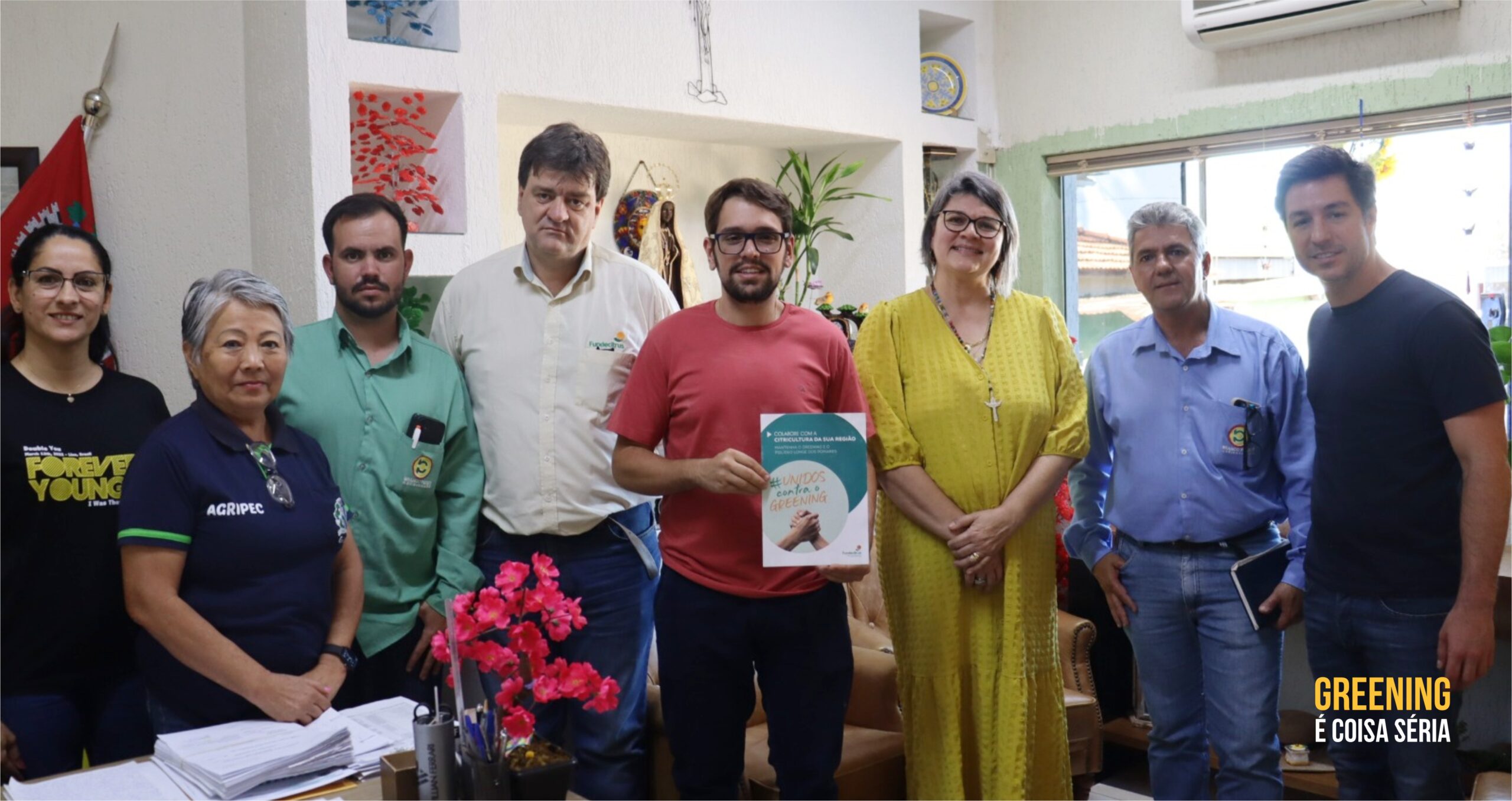 Fundecitrus e Prefeitura de Guaiçara (SP) se unem no combate ao greening