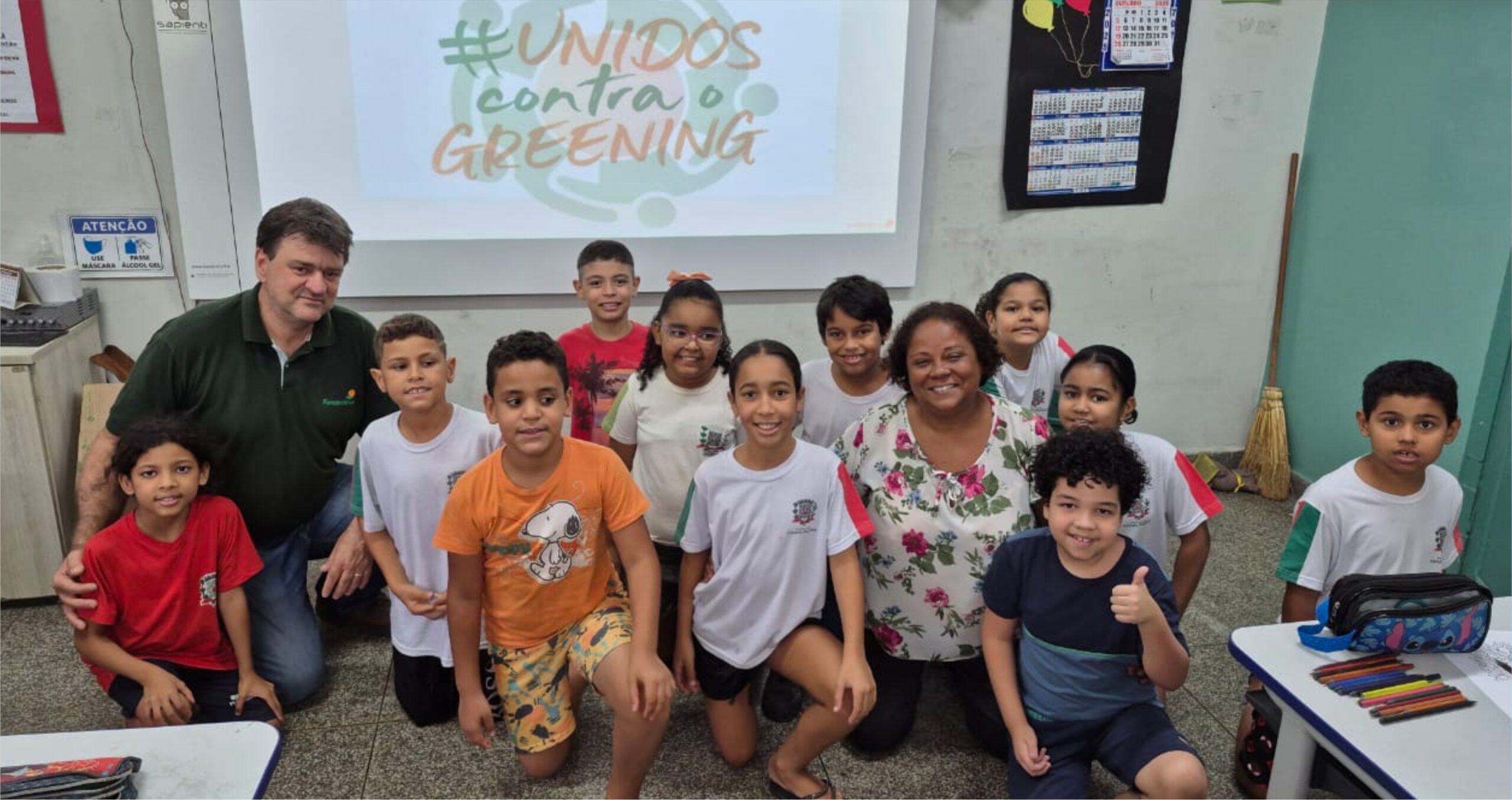 Mais de 480 alunos de Flórida Paulista (SP) participam de palestras educativas sobre greening