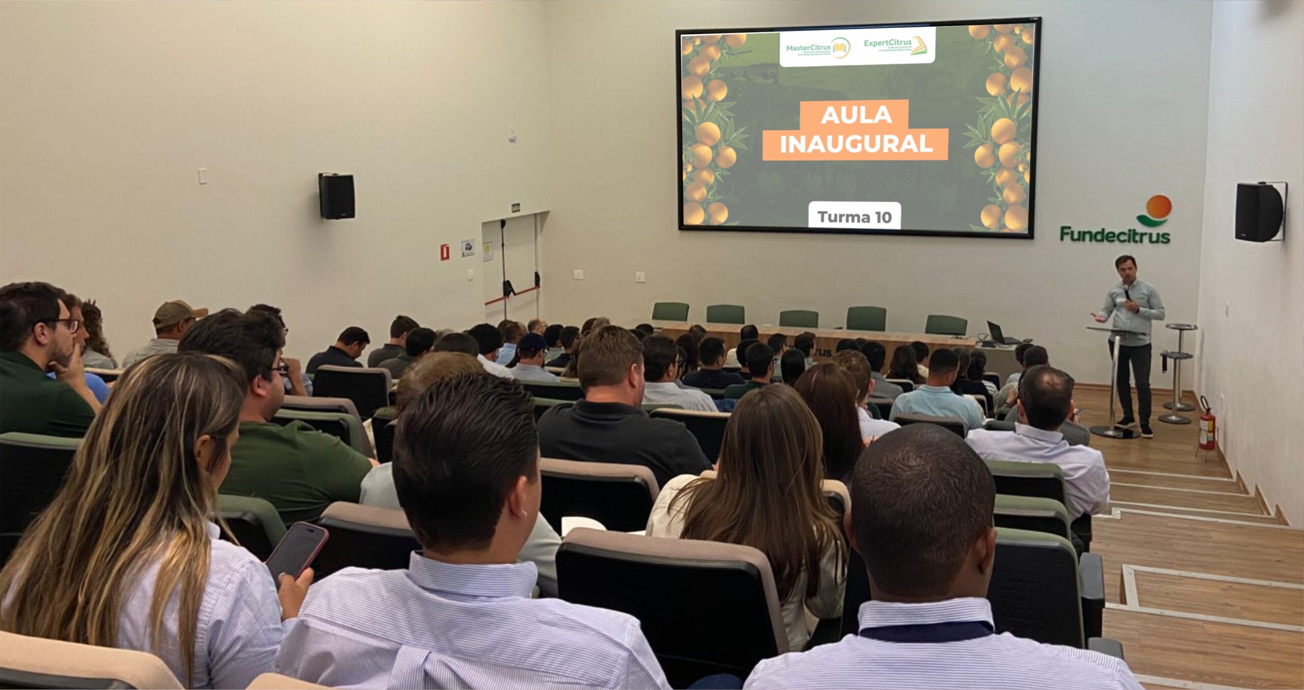 MasterCitrus e ExpertCitrus iniciam nova turma com aulas no Fundecitrus