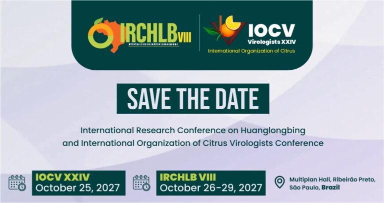 Congresso internacional de greening - Save the date