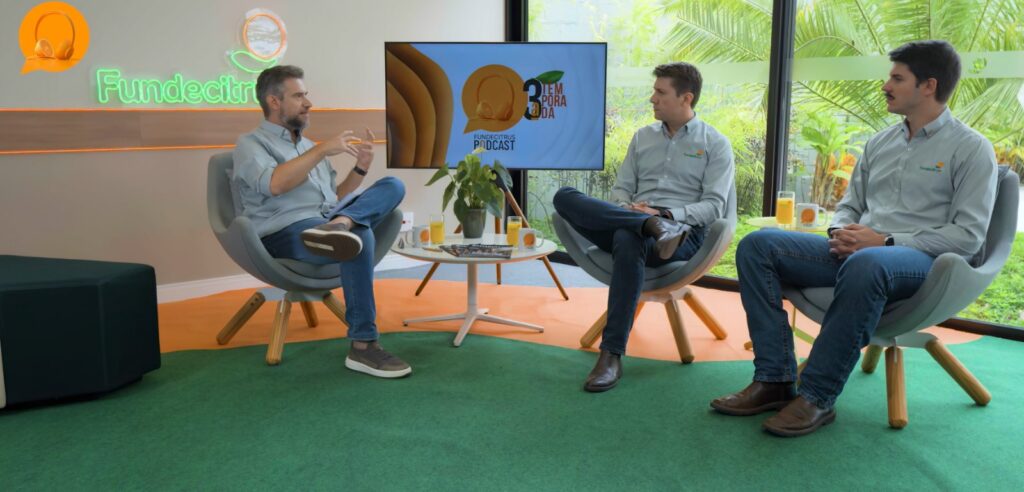 Fundecitrus Podcast destaca os caminhos da sustentabilidade na citricultura