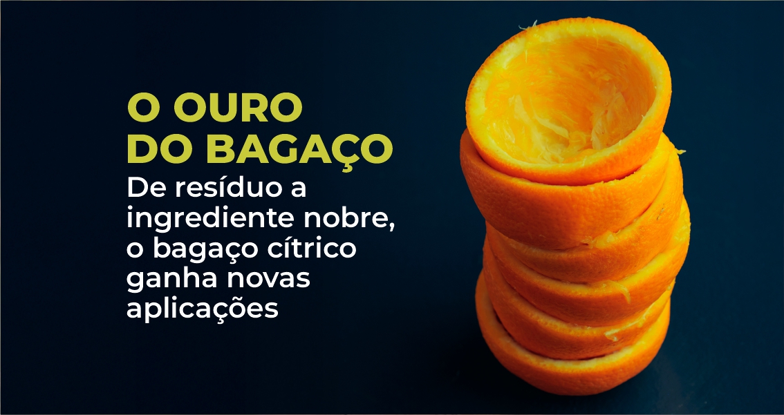 O valor do bagaço da laranja