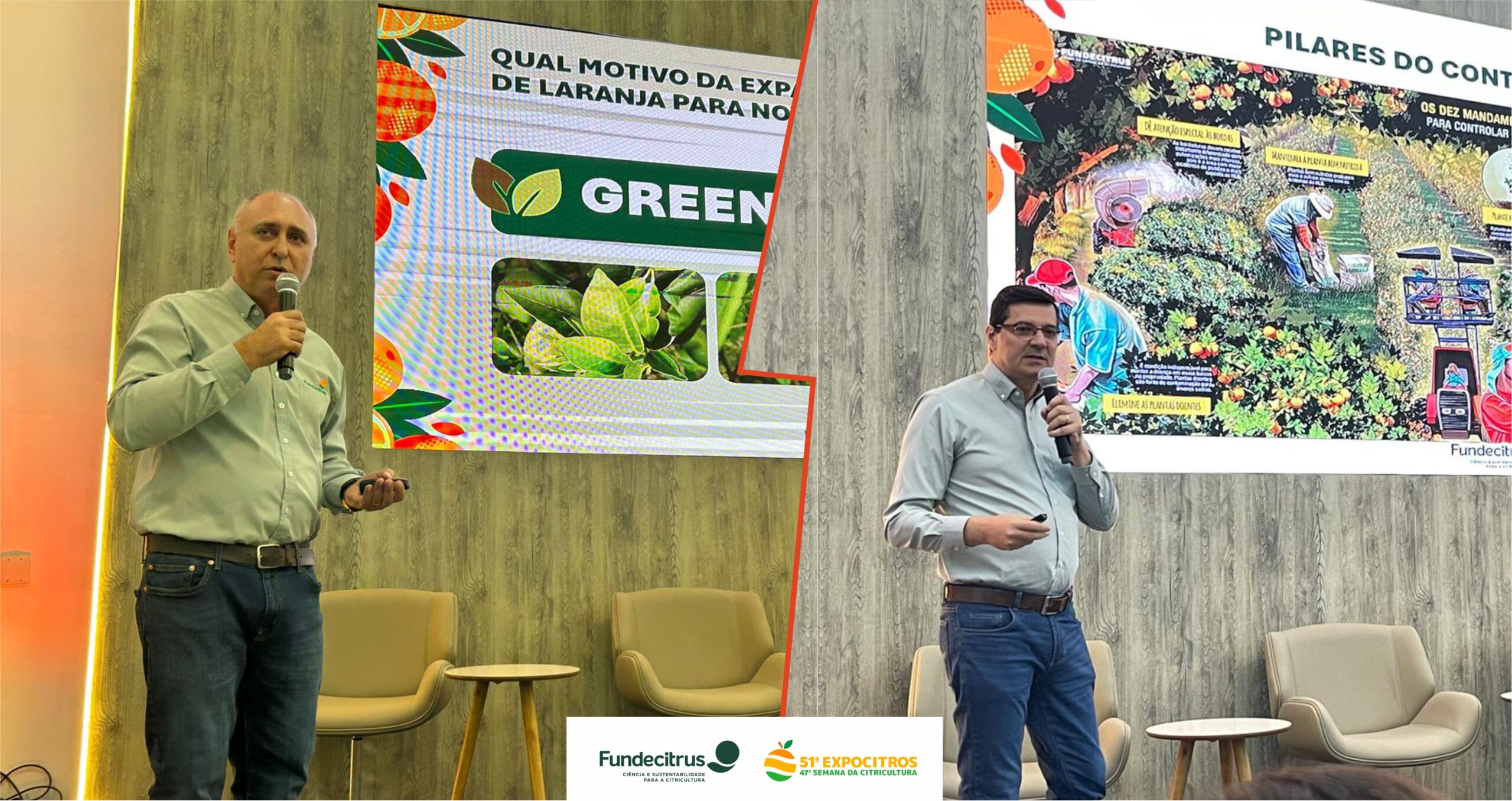 Fundecitrus debate expansão da citricultura e controle do greening na Expocitros 2026