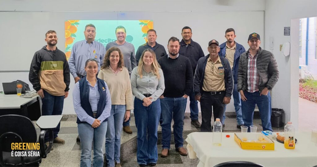 Fundecitrus promove encontros com produtores de Avaré (SP) e Itapetininga (SP) para reforçar estratégias de controle do greening