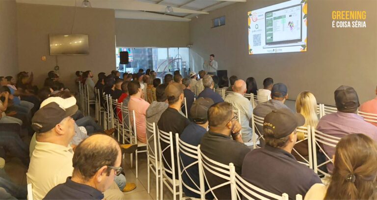 Citros em Foco reúne produtores em Duartina (SP) para discutir manejo do greening e do cancro cítrico