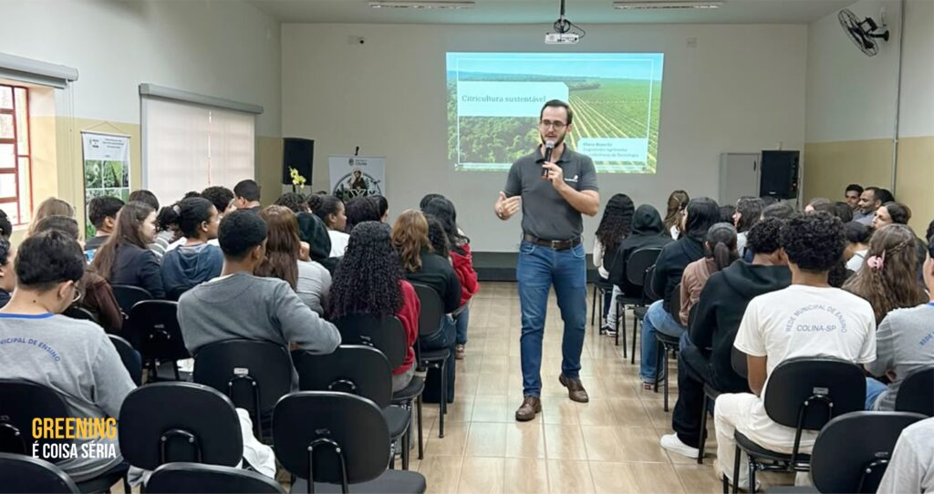 Fundecitrus aborda sustentabilidade na agricultura durante Semana Técnica em Colina (SP)