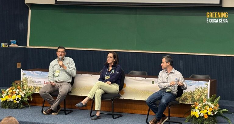 Fundecitrus apresenta estratégias de manejo de doenças da citricultura em simpósio na Esalq/USP